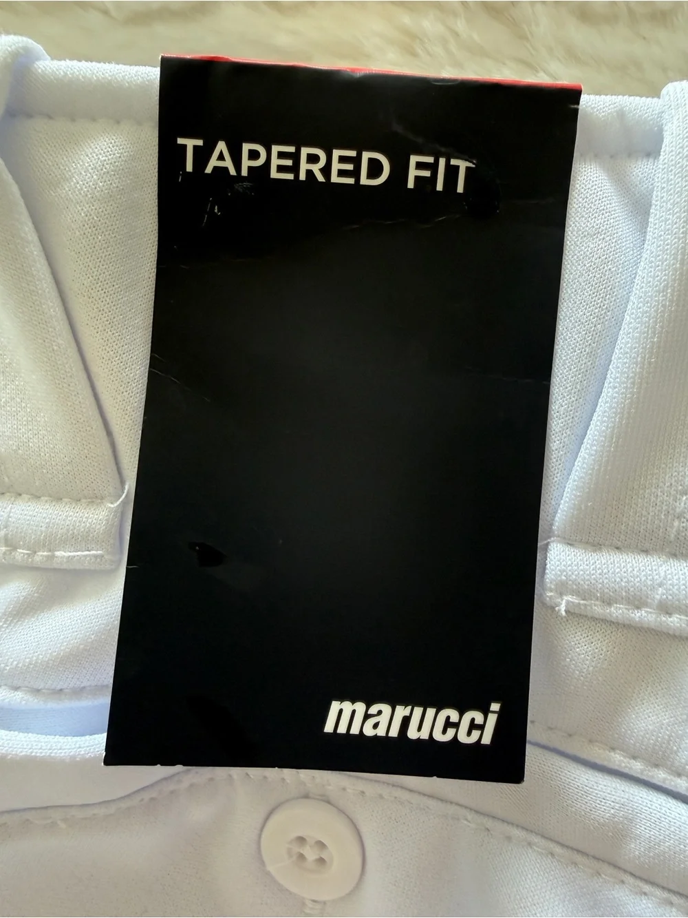 New with Tags - White Youth Baseball Pants by Marucci